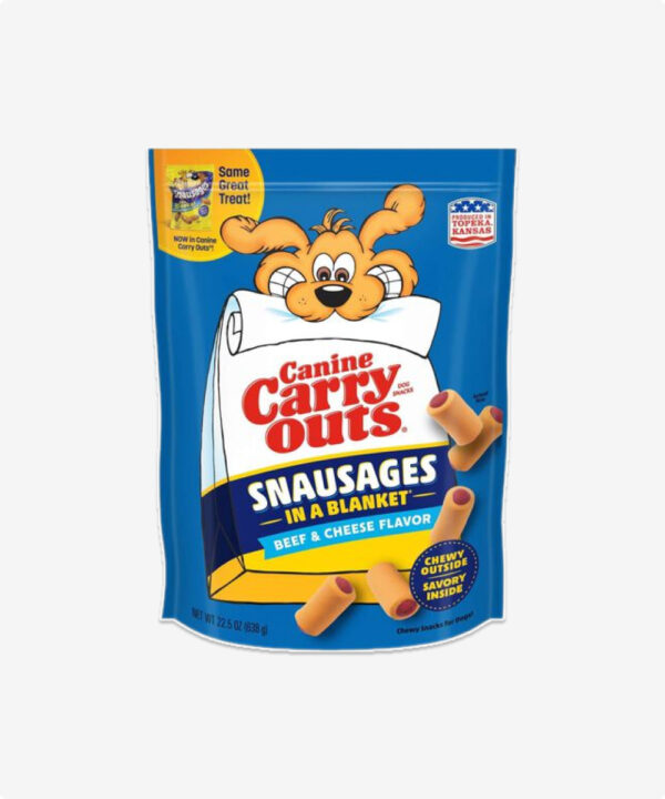 Snausages In A Blanket Beef & Cheese Flavor Dog Treats