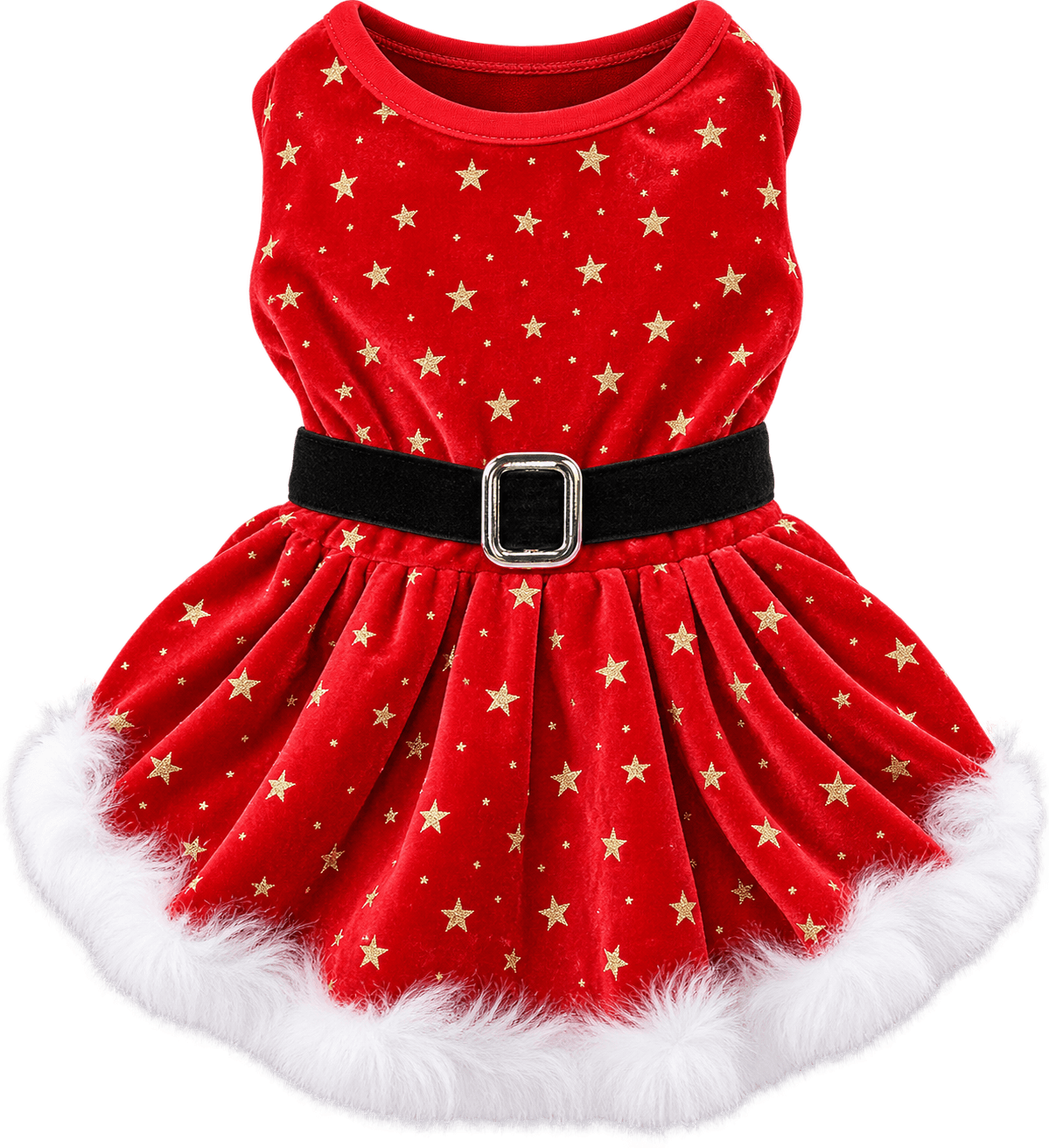 Vestido Navideño Rojo para Mascota